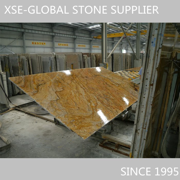 Leopard Yellow Granite Slabs