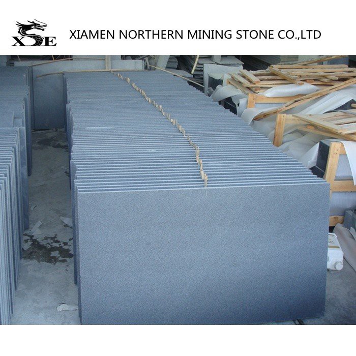 Honed Padang Dark G654 Granite Tiles