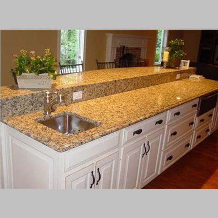 Santa Cecilia Gold Granite Slabs