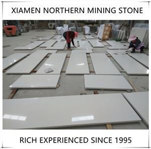 Pure White Quartz Countertops