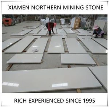 Pure White Quartz Countertops