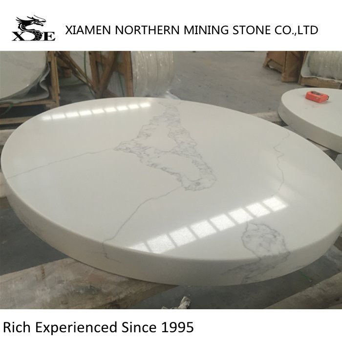 White Calacatta Quartz Countertops