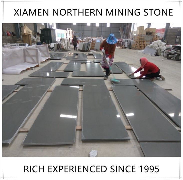 Grey Quartz Prefab Countertops