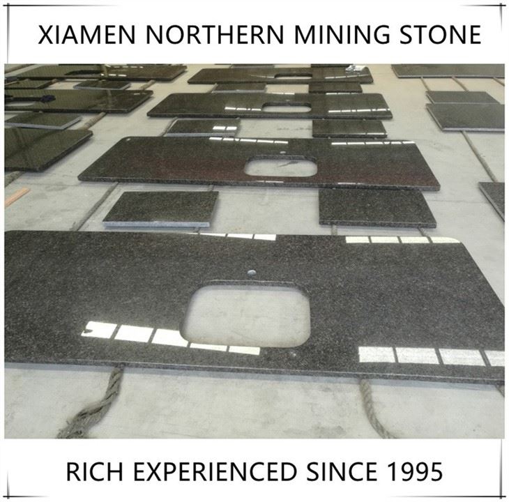 mahogany granite slab