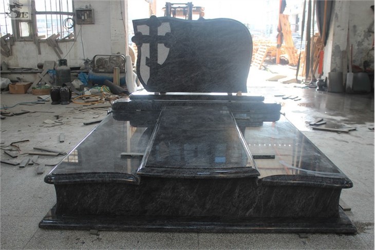 bahama blue granite headstone maker