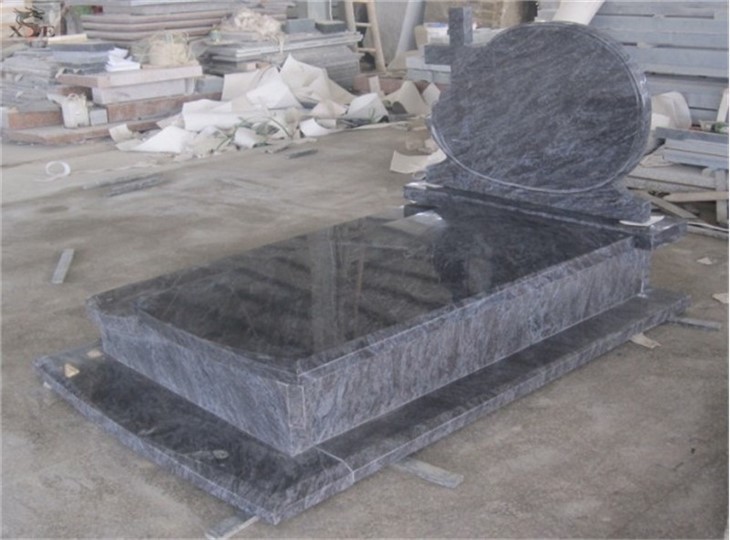 bahama blue granite headstone supplier