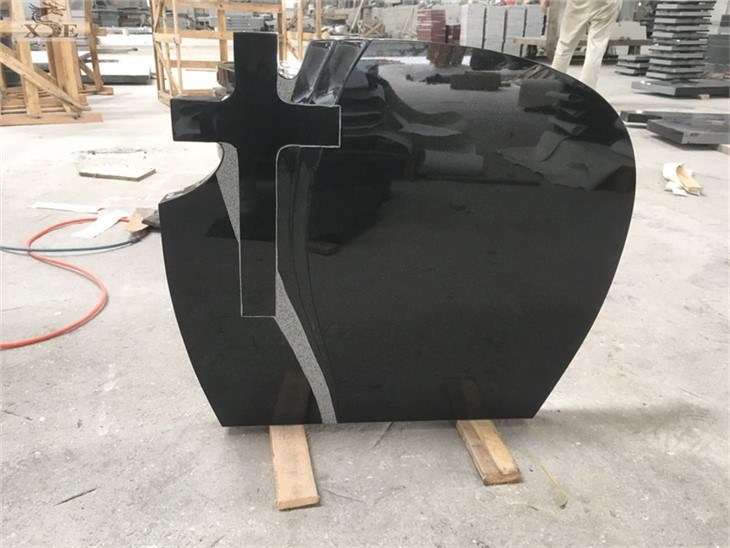 black granite headstone prices