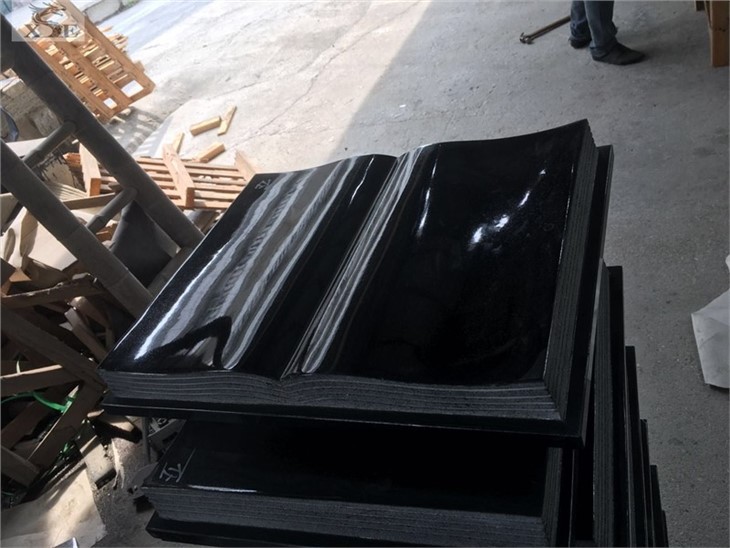design your grave marker black granite engraved memorial headstone