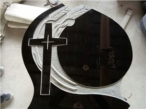 Black Granite Tombstones And Monuments