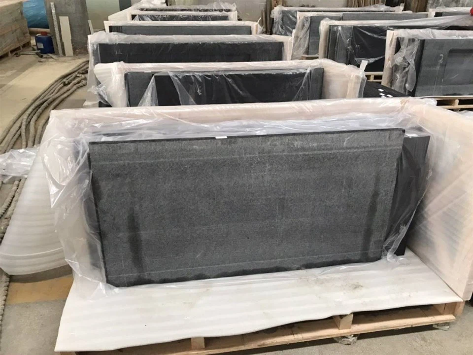 Angola Black Granite Cut To Size Projects