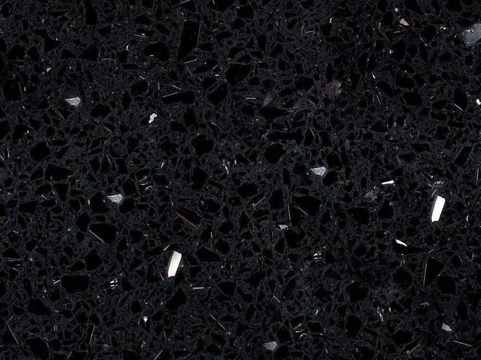 Black Quartz Stone Slab