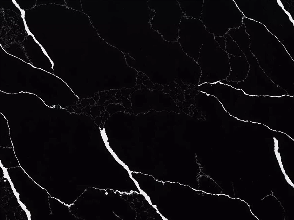 Black Quartz Stone Slab Supplier