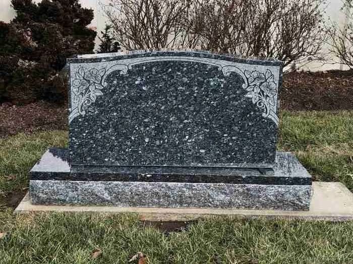 blue tombstone