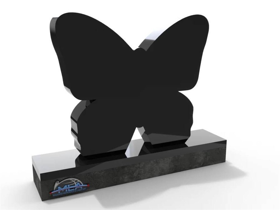 butterfly tombstone
