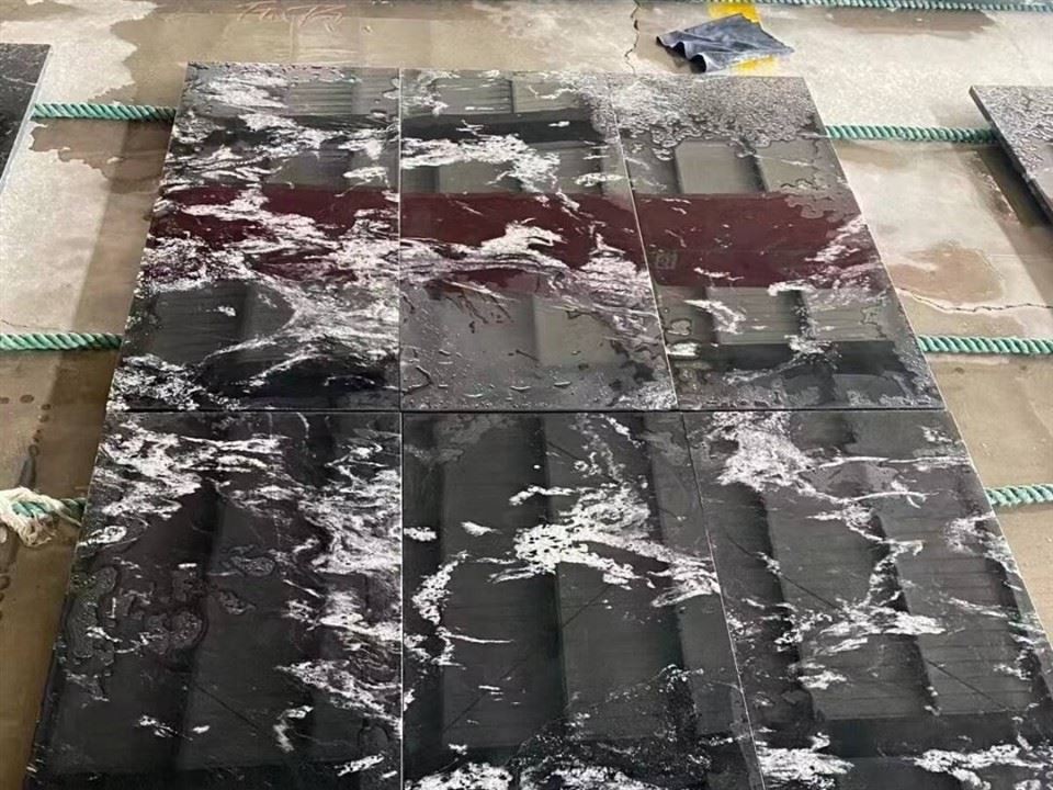 China Cosmic Black Granite Factory