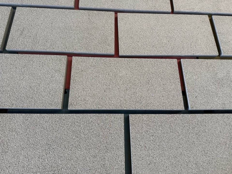 Granite G654 Project, Bushhammered Finsihing