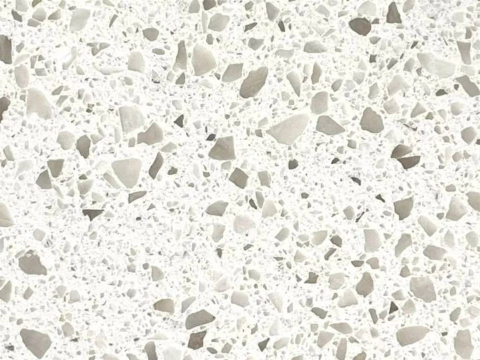 Iced White Quartz Slab