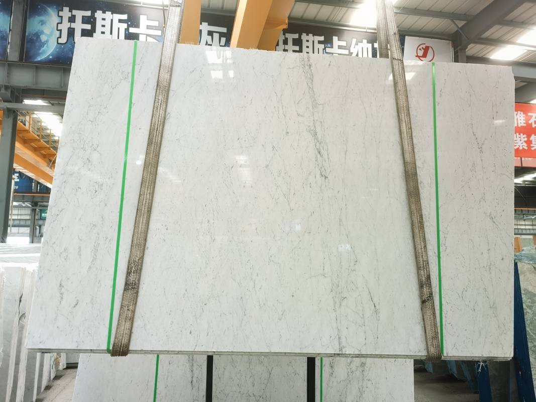 Carrara White Polished slab supplier Carrara White Polished slab supplier