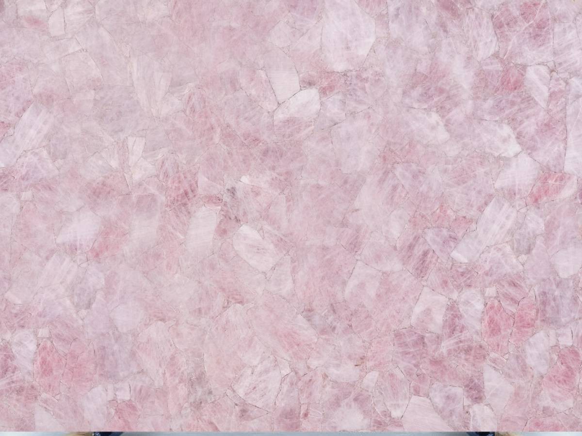 Pink Quartz Stone Slab Pink Quartz Stone Slab