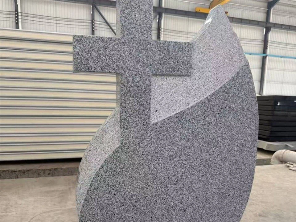 Modern Asymmetrical Cross Monument Factory