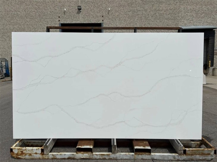 Alabaster White Slab Quartz