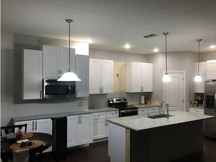 Polished Bianco Sardo Kitchen Countertop