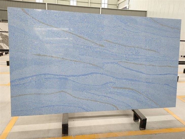 Blue Quartz Countertop Slabs