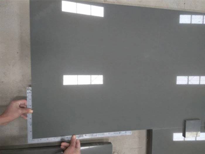 Pure Grey Quartz Kitchen