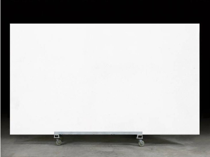 quartz slab white