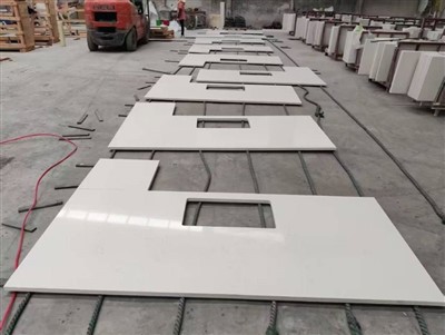 Bianc Carrara Quartz Countertops