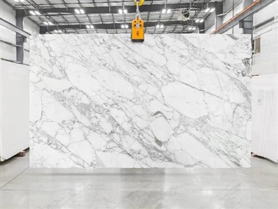 Carrara White Marble Slab