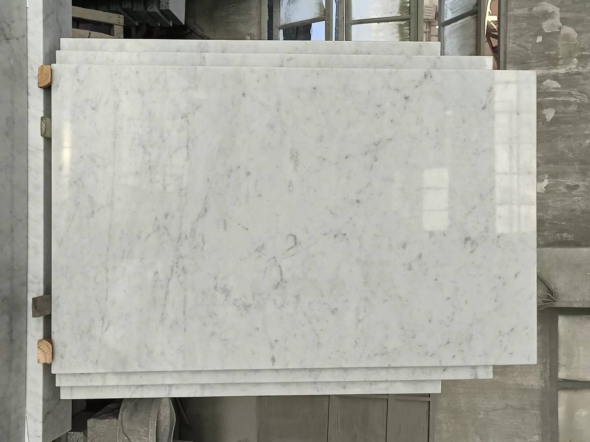 White Marble Tombstone