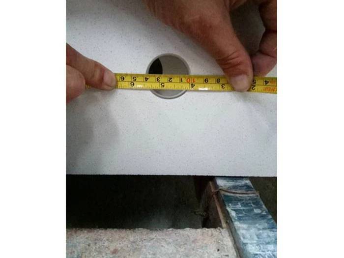 Faucet Holes of Countertop