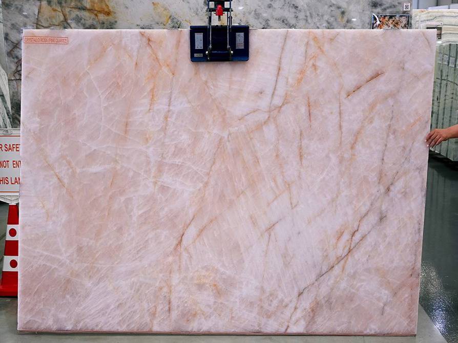 pink quartz slab pink quartz slab