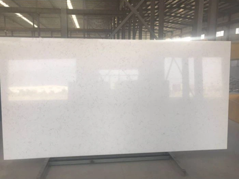White Carrara Quartz Slab White Carrara Quartz Slab