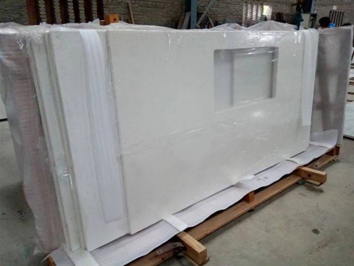 White Quartz Kitchen Countertops Factory White Quartz Kitchen Countertops Factory