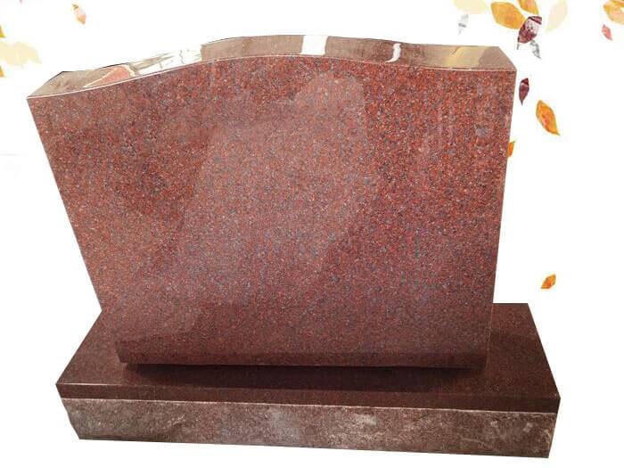 red granite tombstones Factory
