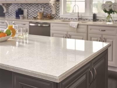 Beveled Quartz Countertop