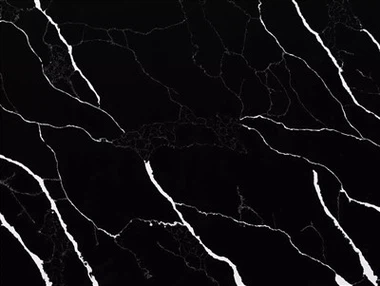 Black And White Quartz Slab