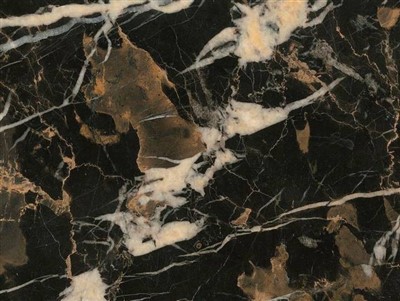 Black Gold Marble Slab