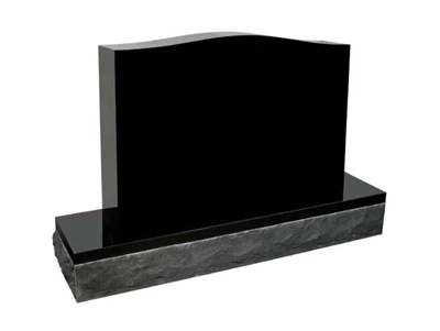 Black Granite Tombstone