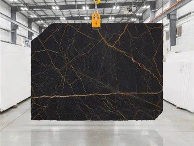 Black Marble Slab Material