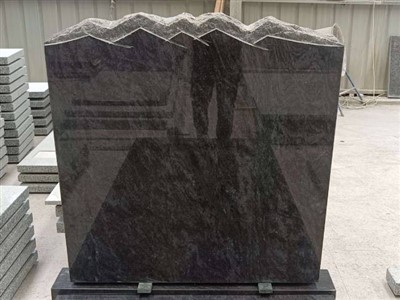 Black Marble Tombstones