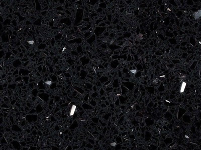Black Quartz Stone Slab
