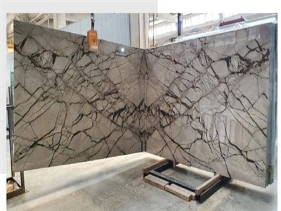 Bookmatched Marble Slabs