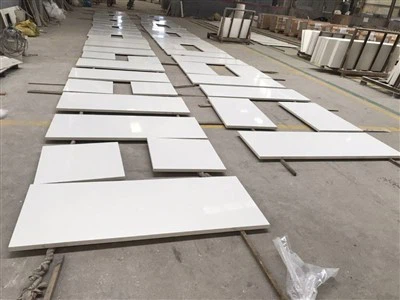 Hospitality White Quartz Kitchen Islands