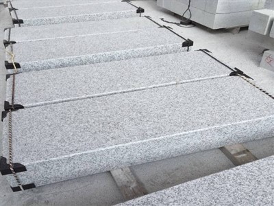 White Granite For Stair Treads