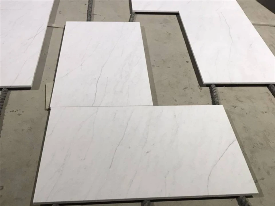 Statuario White Quartz Prefab Countertops Factory