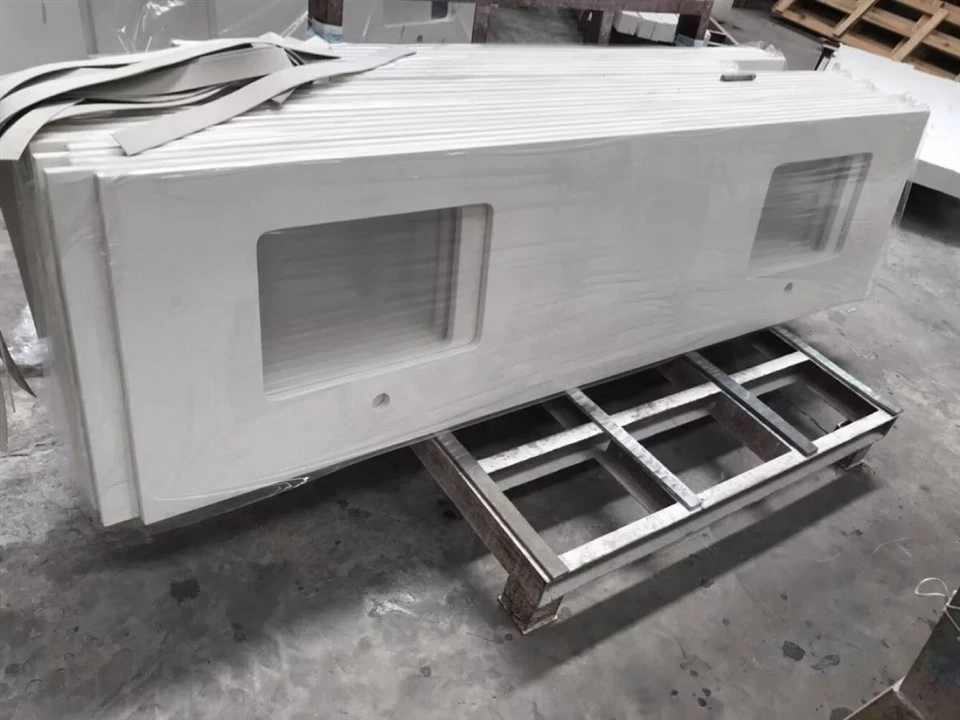Wholesale Calacatta Quartz Vanity Tops