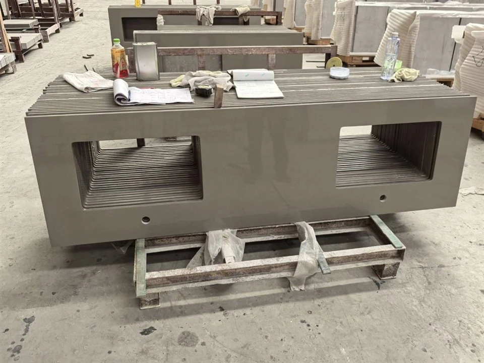 Wholesale Grey Quartz Vanity Tops Wholesale Grey Quartz Vanity Tops